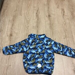 Kids Dinosaur Puffer Jacket